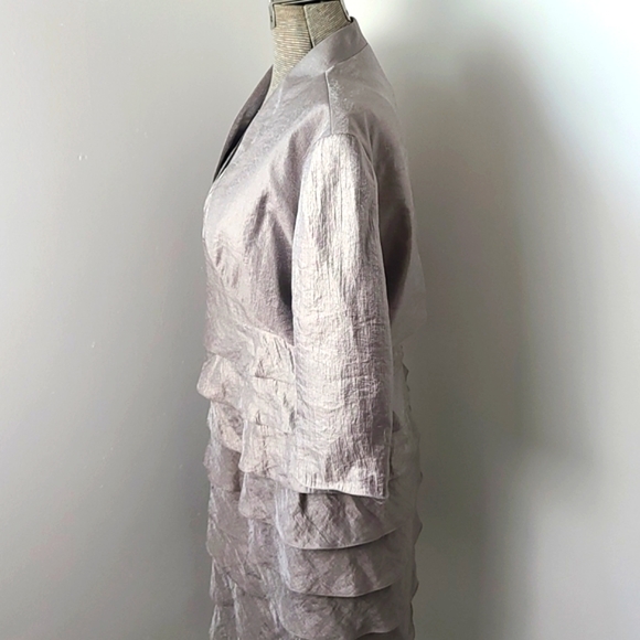 Adrianna Papell Occasions Mother of the Bride Dress and Bolero - Picture 4 of 11